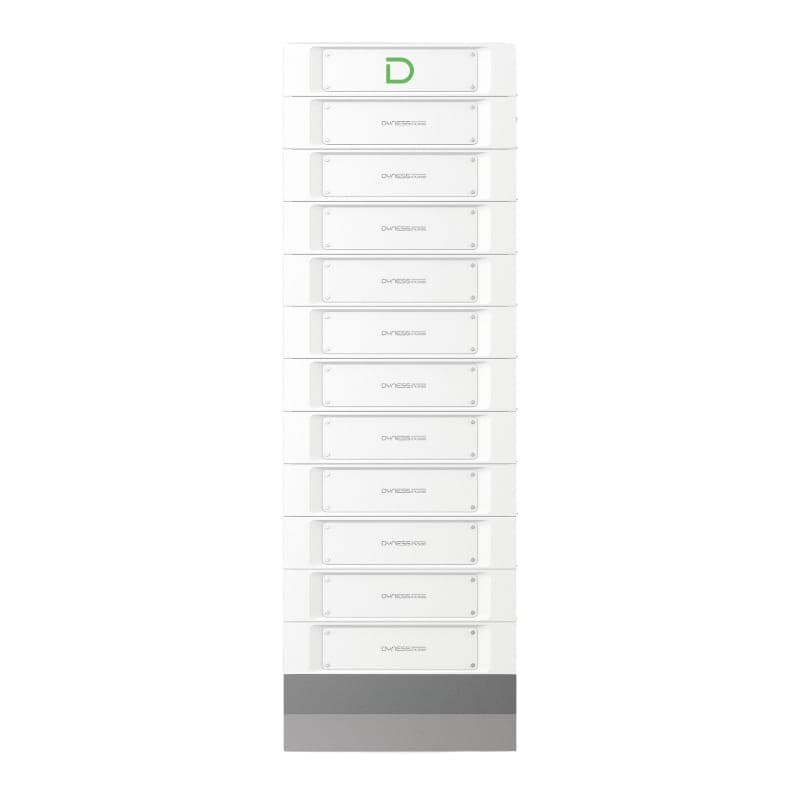 Batterie Dyness STACK100-11S, colonne de 11 modules avec BDU et socle