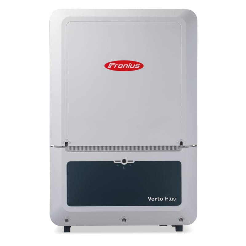 Vue de face de l’onduleur Fronius Verto 33.3 Plus SPD 1+2