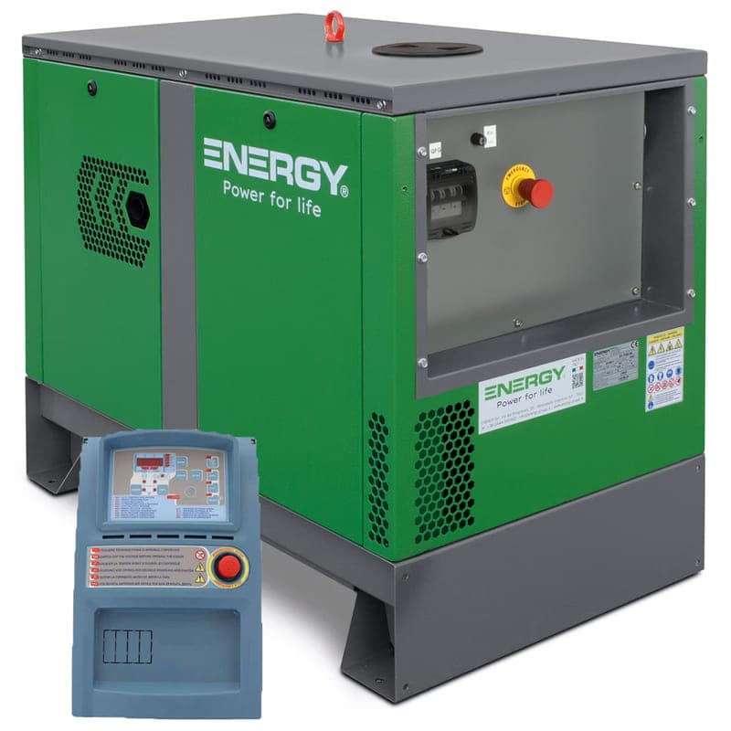 Groupe électrogène Energy Gruppi EY-7MDE-SA AVR — diesel, monophasé, vue du produit