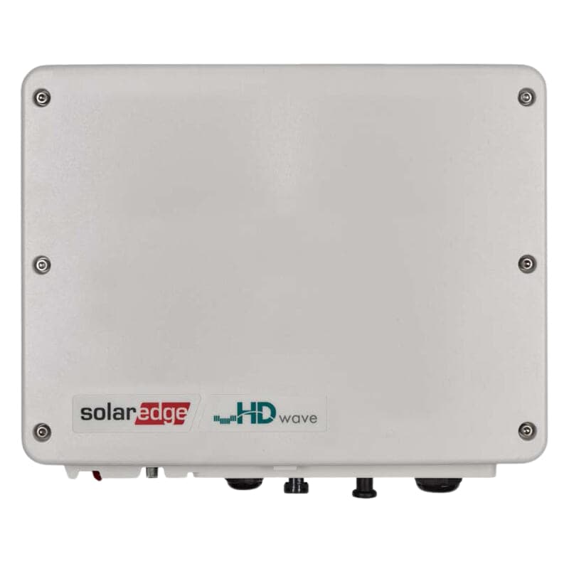Boîtier de gamme SolarEdge HD-Wave SetApp sans écran LCD, modèle proposé SE2200H.