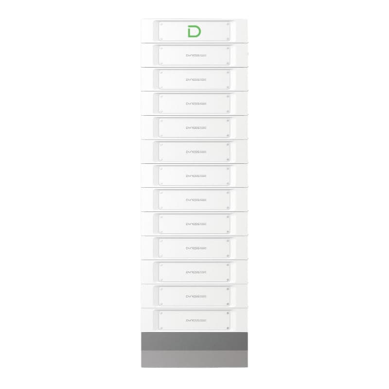 Batterie Dyness STACK100-12S, colonne de 12 modules avec BDU et socle