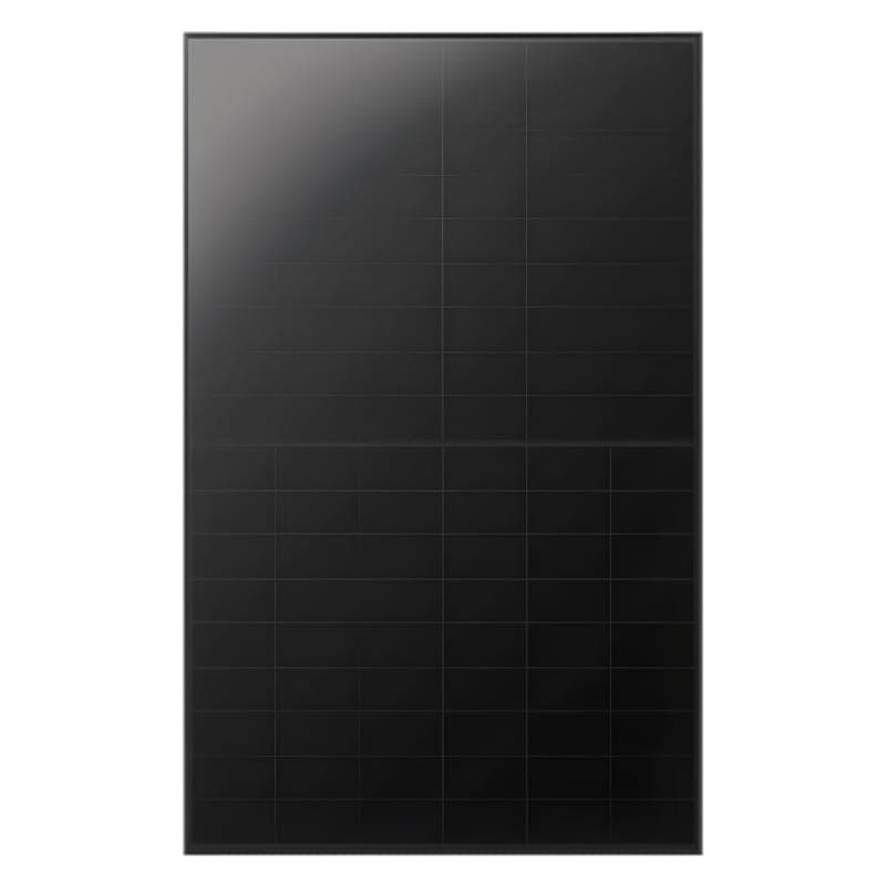 Vue de gamme LONGi LR7-54HVBB-475M, cadre noir ; offre de 36 panneaux.