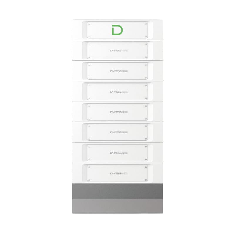 Batterie Dyness STACK100-7S, colonne de 7 modules avec BDU et socle