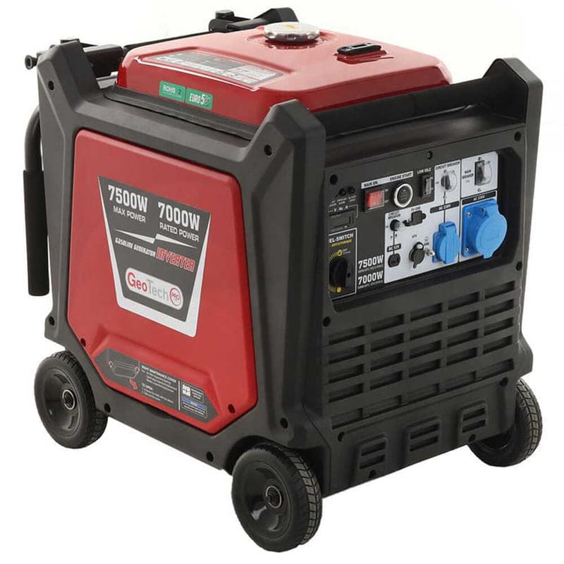 Groupe électrogène GeoTech Pro PTGA 9000 — essence, inverter, vue du produit