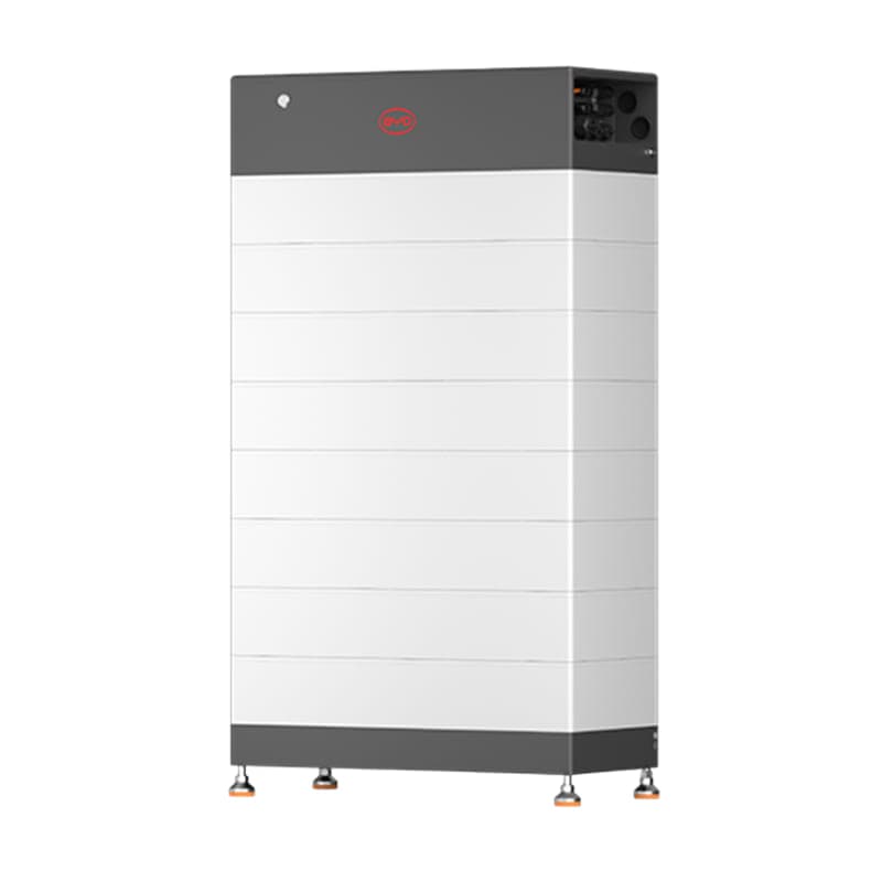 BYD Battery-Box HVB 23.7, colonne de 8 modules HVB avec BCU et socle