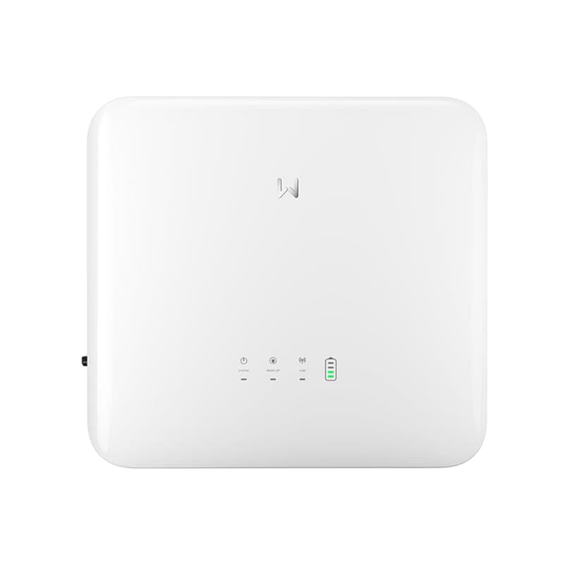 Onduleur hybride GoodWe GW12K-ET-20, vue de face du boîtier ; accessoires illustrés non déclarés inclus