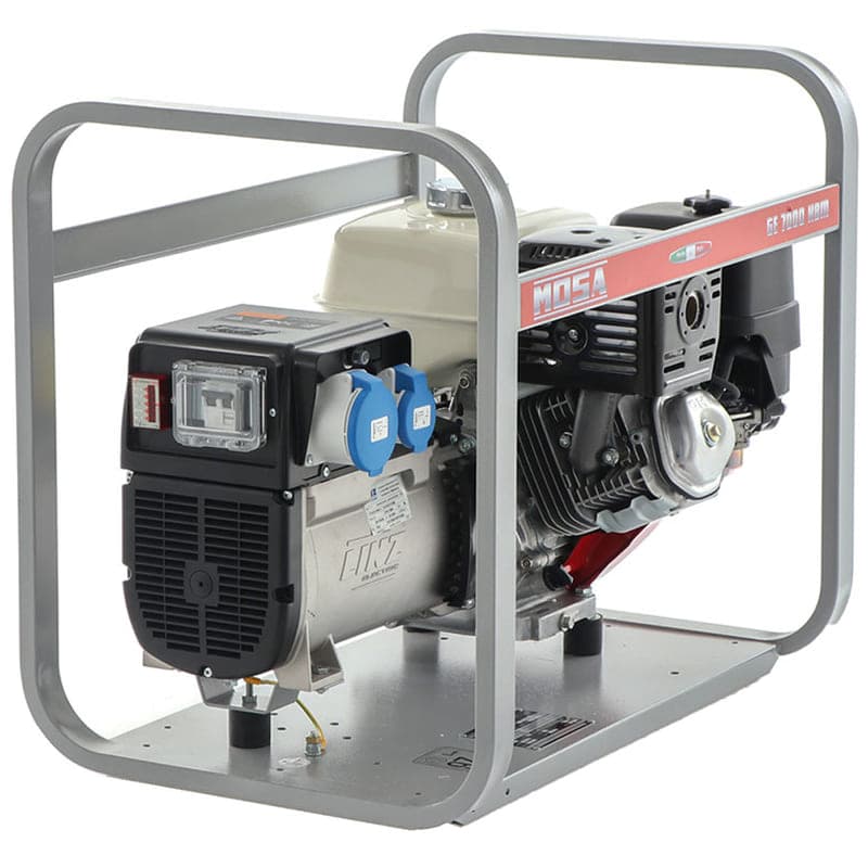 Groupe électrogène MOSA GE 7000 HBM, vue du produit
