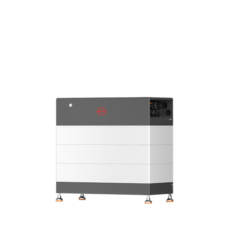 BYD Battery-Box HVB 8.9, colonne de 3 modules HVB avec BCU et socle