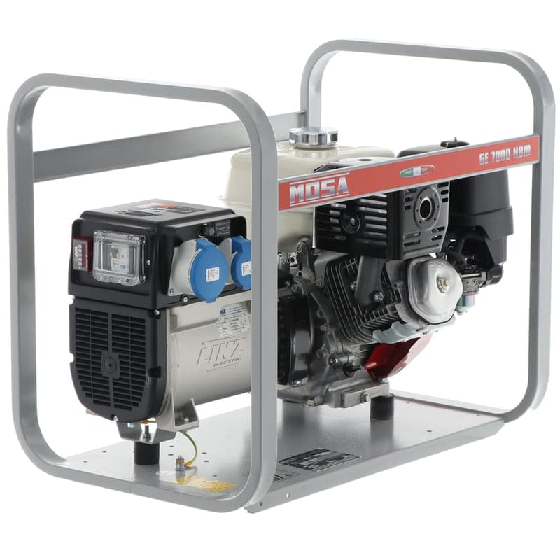 Groupe électrogène MOSA GE 7000 HBM AVR, vue du produit