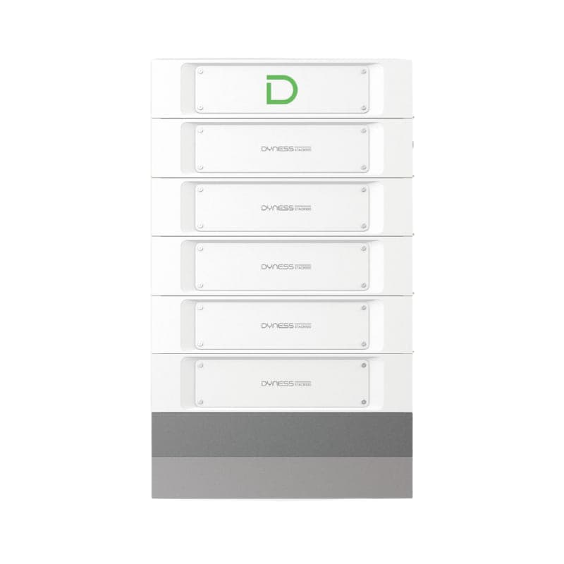 Batterie Dyness STACK100-5S, colonne de 5 modules avec BDU et socle