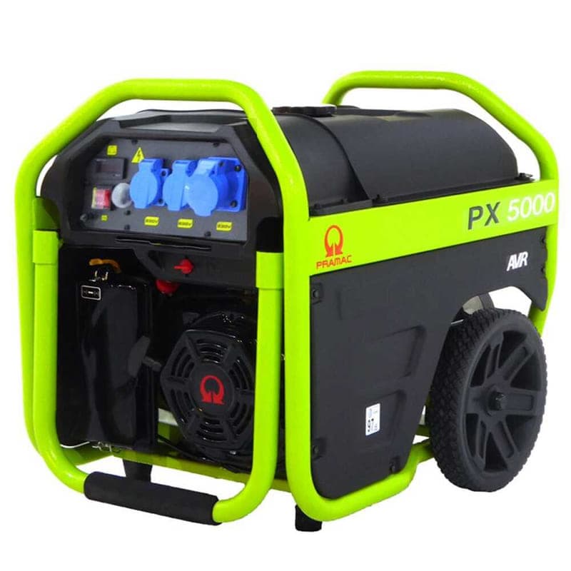 Groupe électrogène Pramac PX 5000 — puissance continue COP 3,5 kW, vue du produit