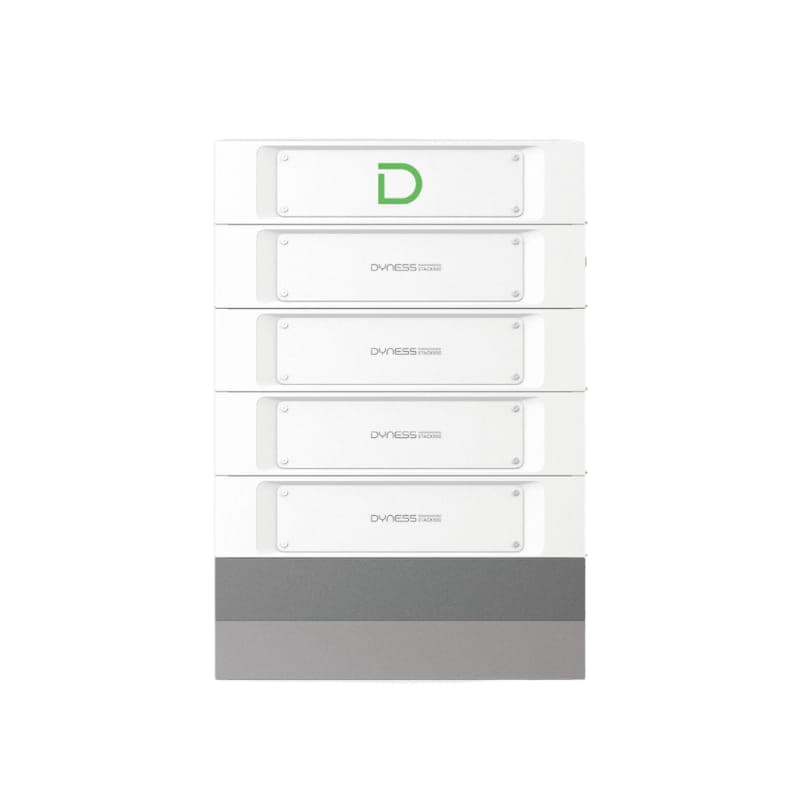 Batterie Dyness STACK100-4S, colonne de 4 modules avec BDU et socle
