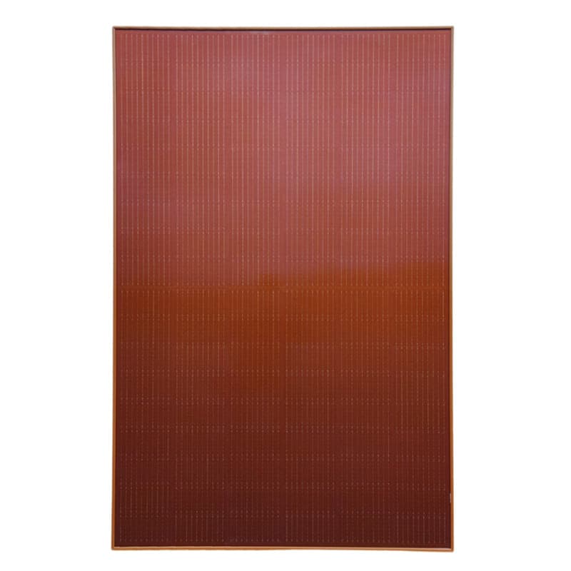 Face orange du panneau FuturaSun Silk Plus Orange sur fond blanc.