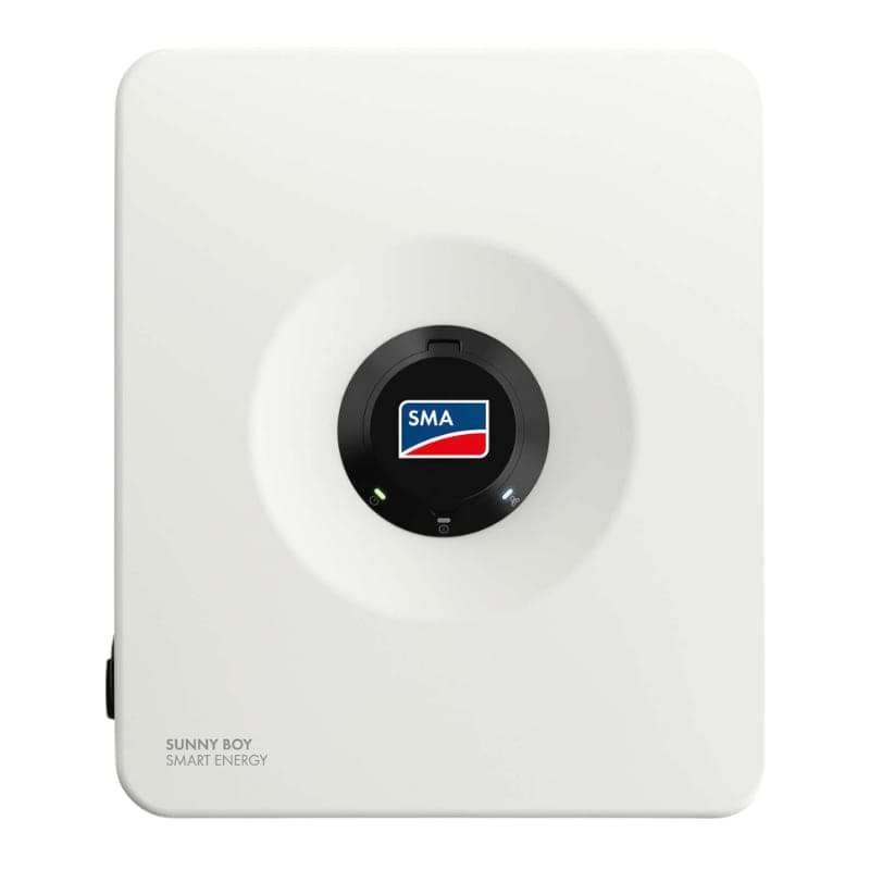 Onduleur hybride SMA SBSE6.0-50, gamme Sunny Boy Smart Energy, vue du boîtier