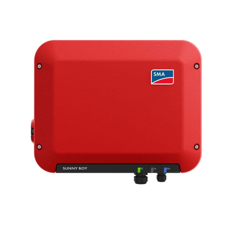 Onduleur SMA SB2.5-1VL-40 Sunny Boy, boîtier rouge vu de face