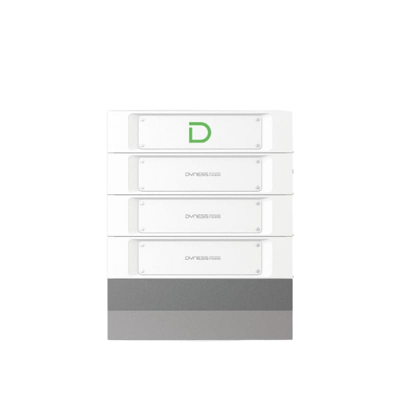 Batterie Dyness STACK100-3S, colonne de 3 modules avec BDU et socle