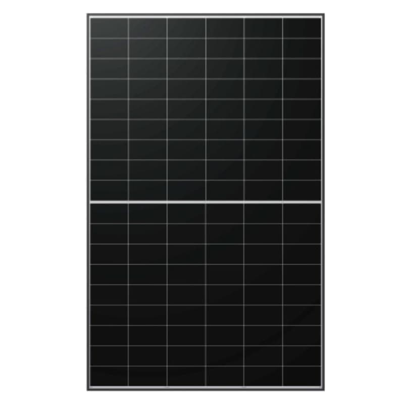 Face avant du panneau solaire LONGi LR7-54HVD-480. Visuel de la gamme.
