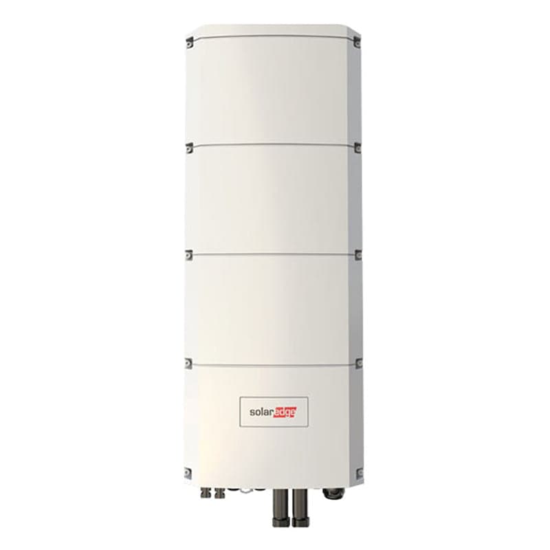 Boîtier de la gamme SolarEdge Home Hub triphasée, modèle SE5K-RWB48BFN4.