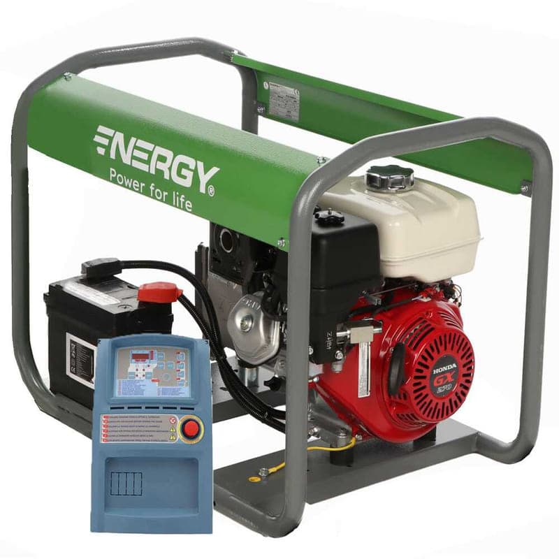Groupe électrogène Energy Gruppi EY-5,5MBE-A — 3 900 W en service continu, vue du produit