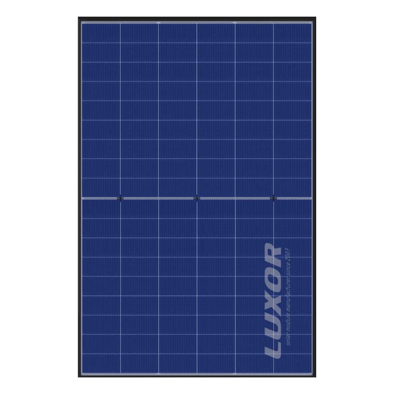 Panneau solaire Luxor Solar LX-440M/182-108+ GG HJT White Mesh 440 Wc biface, vue du produit