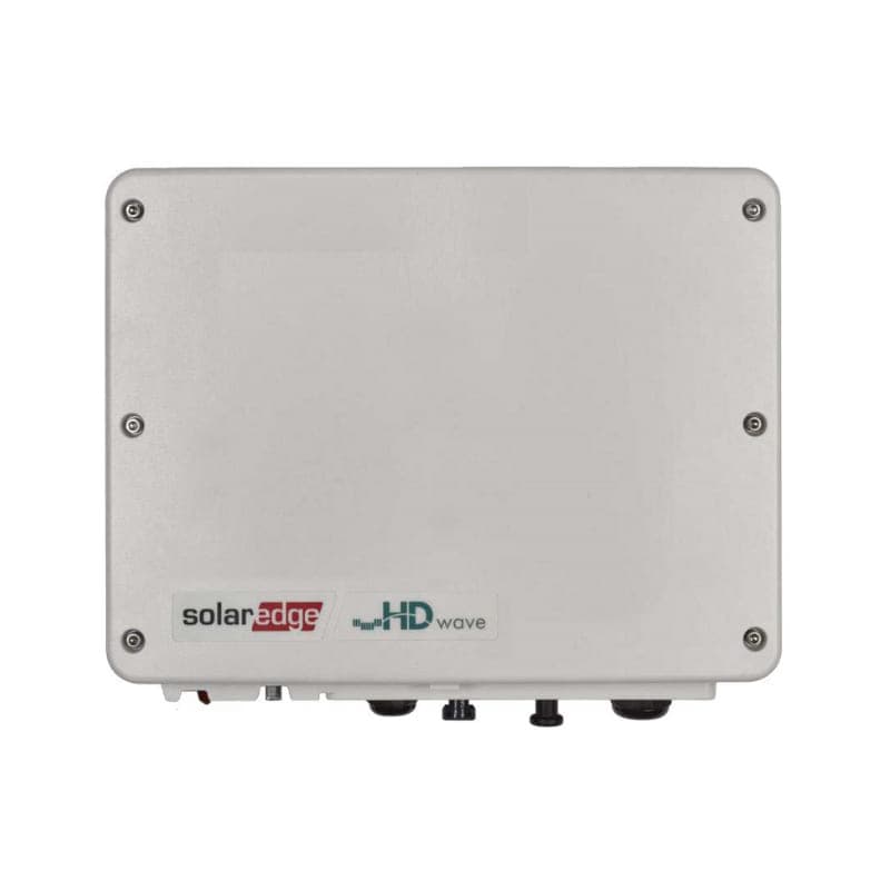 Boîtier de gamme SolarEdge HD-Wave SetApp sans écran LCD, modèle proposé SE3500H.